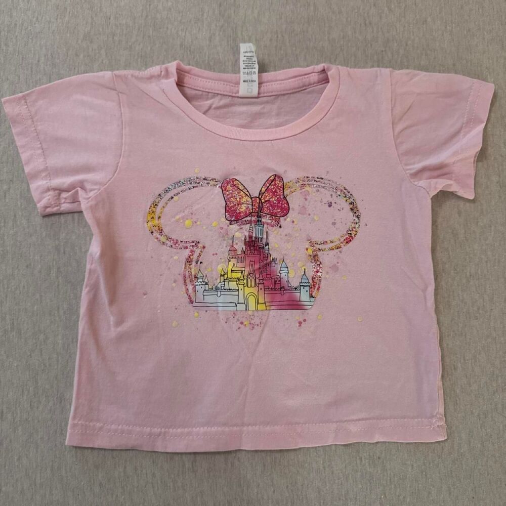 Disney Girls's Pink T-shirt